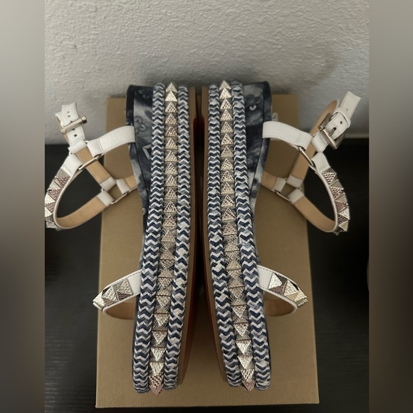 🌸Christian Louboutin Pyraclou Jeans Punk🌸 - Picture 4 of 11